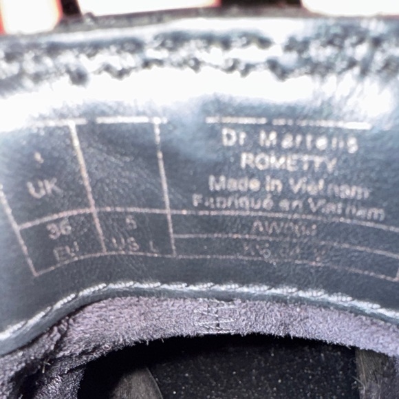 Dr Martens Rometty lugsole chunky punk goth 90’s style grunge Chelsea boot - Picture 6 of 13